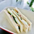 ねっちゃんっ's cooksnap of when they made ワインにも♡クリチとハムのサンドイッチ.