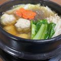 ☆GSSQHY☆'s cooksnap of when they made ふわっふわの鶏だんご(鍋).