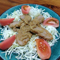 YCHキッチン's cooksnap of when they made 豚ヒレステーキ☆玉ねぎソース.