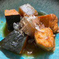 mantacarp's cooksnap of when they made 厚揚げとかぼちゃとこんにゃくの煮物.