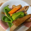 ほりもも's cooksnap of when they made 10分で！さつま揚げのチンジャオロース風.