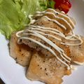 chocoraママ's cooksnap of when they made 鶏むね肉で！やわらか照りマヨチキン.