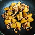えみりんたん's cooksnap of when they made いかとじゃがいものガリバタ炒め♪.