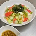 Etsu☆ko's cooksnap of when they made 【生姜入り】トマト胡瓜レタスのサラダ.