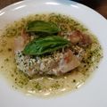 ばたみそーぱん☆'s cooksnap of when they made チキンソテー・バジルクリームソース.