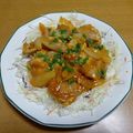 55才のおじさん's cooksnap of when they made 簡単！玉ねぎと鶏むね肉の甘酢炒め.
