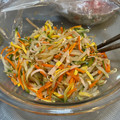ちょこたん's cooksnap of when they made 簡単副菜★もやし卵ハム胡瓜で冷やし中華風.