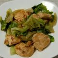 クックRJND7Q☆'s cooksnap of when they made 鶏胸肉と春キャベツのレモンオイスター炒め.