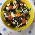 とりけらとっぷす's cooksnap of when they made 朝ごはん＊ランチに＊温玉豆腐丼♡.