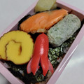 ちょちょこ✫'s cooksnap of when they made ♡うちの定番♫簡単のり弁当♡.