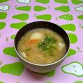 まこさんど's cooksnap of when they made 我が家の豚汁.
