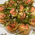 はるひやま's cooksnap of when they made 焼き長芋の明太子ソース♪.