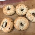kissxxx's cooksnap of when they made *｡☆むっちむちごまベーグル*｡☆.