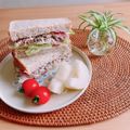 ウマし's cooksnap of when they made Fromアメリカ☆さば缶サンドイッチ.