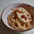 気まぐれ♡雨おんな's cooksnap of when they made うめぇ〜(梅干し)&れんこんのキンピラ☆.