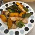 ミアンミアン's cooksnap of when they made 豚ロース厚切り肉と南瓜のオイスター炒め.