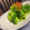 ♪Key♪'s cooksnap of when they made レンジで箸の止まらないブロッコリーナムル.