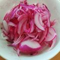 みき☆ハチ's cooksnap of when they made 簡単！レッドオニオンのピクルス.