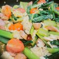 クックらっち☆'s cooksnap of when they made ☆簡単☆小松菜とトマトの中華たまご炒め.