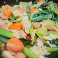 クックらっち☆'s cooksnap of when they made ☆簡単☆小松菜とトマトの中華たまご炒め.