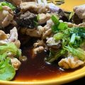 ぐりとぐらの姉's cooksnap of when they made 焼きナスと豚しゃぶの中華スタミナたれ.