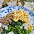 まりゆりひろこ's cooksnap of when they made 【簡単豪華】三色丼.