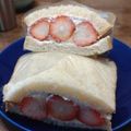 ばたみそーぱん☆'s cooksnap of when they made 簡単♡フルーツサンド♡.