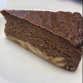 みちさち's cooksnap of when they made 簡単！濃厚＊チョコレートNYチーズケーキ.