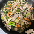 柿ピー's cooksnap of when they made ☆ほうれん草とベーコンの和風パスタ☆.