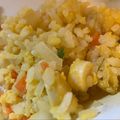 ヨッチこ's cooksnap of when they made レンジ5分でＯＫ☆驚きのパラパラ炒飯.