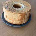 ゆうママ16's cooksnap of when they made ゆであずきのシフォンケーキ.