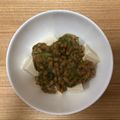かおり♡♡♡'s cooksnap of when they made 刻みめかぶ＋納豆載せの温奴のタパス.