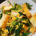 mihane11's cooksnap of when they made ほうれん草と玉ねぎの厚揚げ卵とじ.