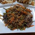 ポニーリボン's cooksnap of when they made 【主菜】白滝×鯖缶　和風炒め.