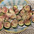 ☆yopipi's cooksnap of when they made ズッキーニのベーコンチーズ焼き♥.