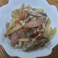 ポニーリボン's cooksnap of when they made 簡単！とろけるチーズのポテトウインナ炒め.