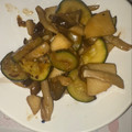 マヨメロディー's cooksnap of when they made ズッキーニときのこの甘辛みそ炒め♡.