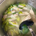 まゆげ's cooksnap of when they made ネギと生姜とコラーゲン手羽先スープ.