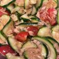 くみくみ食堂's cooksnap of when they made 超簡単！トマトとズッキーニのツナサラダ.