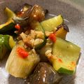 mantacarp's cooksnap of when they made キューリとナスの中華炒め.