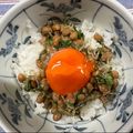 Dakochin's cooksnap of when they made 青じそ納豆の卵かけご飯.