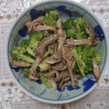 ぽんたん's cooksnap of when they made ３分で　舞茸とブロッコリーの胡麻和え.