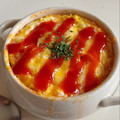 みぃぃちゃま's cooksnap of when they made マグカップで簡単とろとろオムライス.