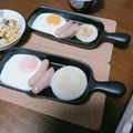 よちりん's cooksnap of when they made グリルプレートで★定番の簡単朝食.