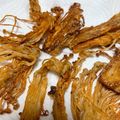 くまじ◎'s cooksnap of when they made エリンギとエノキ！唐揚げ粉でカリカリ焼き.