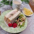 クックHG9V8Y☆'s cooksnap of when they made ஐஃツナマヨ玉ねぎ♡サンドイッチにもஐஃ.