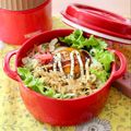 runa10's cooksnap of when they made 簡単朝ごはん、手抜きランチに お好み丼.