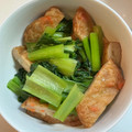 ちゃーりーWKY's cooksnap of when they made 小松菜とさつま揚げのさっと煮.