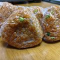 ゆこPIN's cooksnap of when they made 受験ガンバ コチュジャンおにぎり.