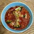 ももゆみ1230's cooksnap of when they made ☆トマトジュースDEオートミールリゾット.